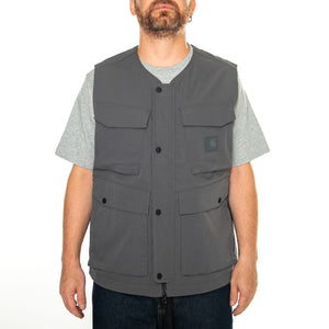 Balto Vest Graphite - Giacca Smanicata Uomo Grigia I033615.87XX . CARHARTT WIP 
