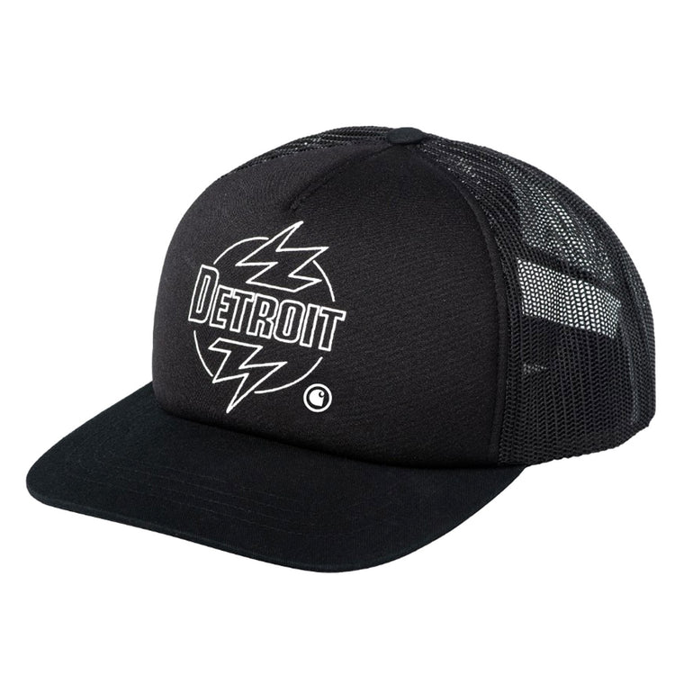 Ablaze Trucker Cap Black / White - Cappellino con Visiera Nero I033627.0D2XX . CARHARTT WIP 