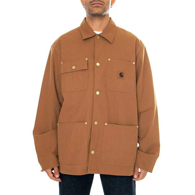 Suede Michigan Coat Hamilton Brown - Giacca Uomo Marrone I033717.HZXX . CARHARTT WIP 