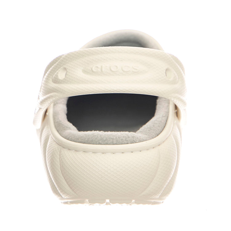Classic Lined Overpuff Clog WHI - Sandali Uomo Bianchi CR.210059-WHI . CROCS 