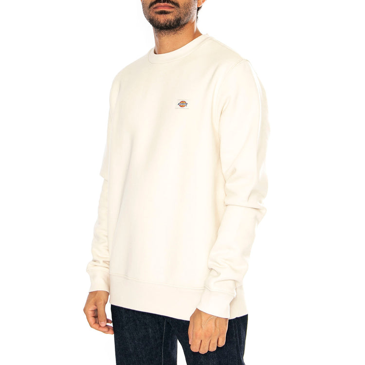 Oakport Sweatshirt Whire Cap Gray - Felpa Girocollo Uomo Bianca DK0A4XCEF901 . DICKIES 