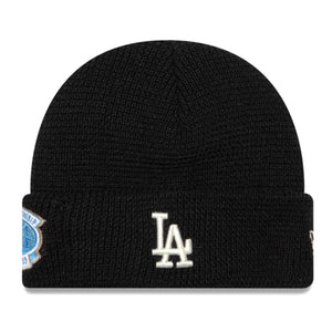 Short Cuff Beanie Los Angeles Dodgers Black - Cappello a Cuffia Nero 60565433 . NEW ERA 