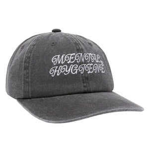Pigment Mental 6 Panel Strapback Pigment Black - Cappellino con Visiera Nero 100580386-PIGMENT BLACK . OBEY 