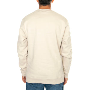Dan Life Reg Heavy Sweat Crew Silver Lining - Felpa Girocollo Uomo Beige 22029902-4523806 . ONLY & SONS 