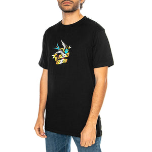 Sommer Sparrow Front  Black - Maglietta Girocollo Uomo Nera SCA-TEE-11470 . SANTA CRUZ 