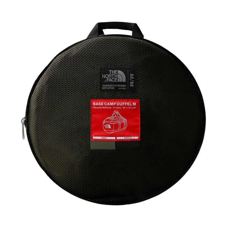 Base Camp Duffel Medium New Taupe Green / TNF Black - Borsa da Viaggio Verde NF0A52SA4WC1 . THE NORTH FACE 