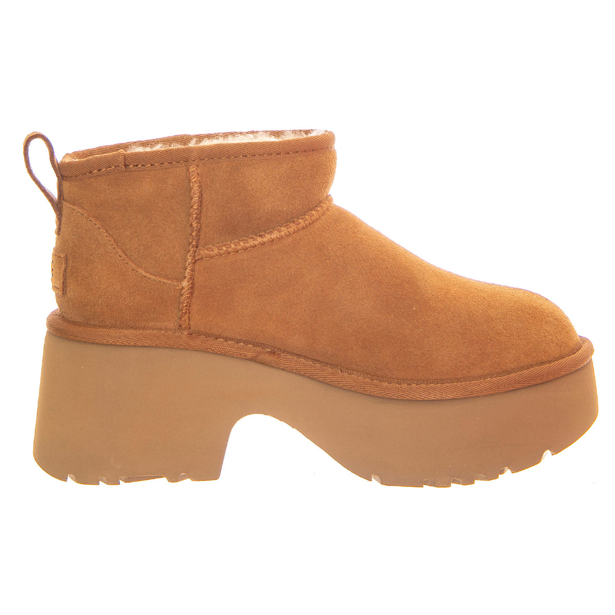 W Classic Ultra Mini New Heights Chestnut - Scarpe Donna Marroni 1158311-CHE . UGG 