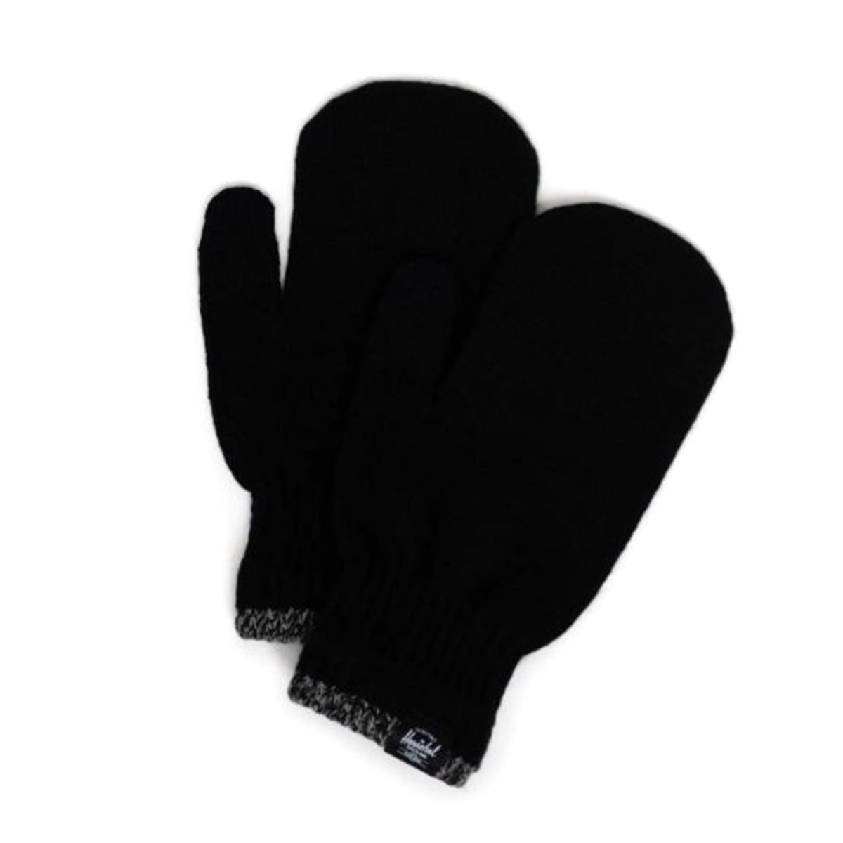 Elmer Mittens Stripe Black - Guanti a Moffola Neri 50217-00001-OS . HERSCHEL 