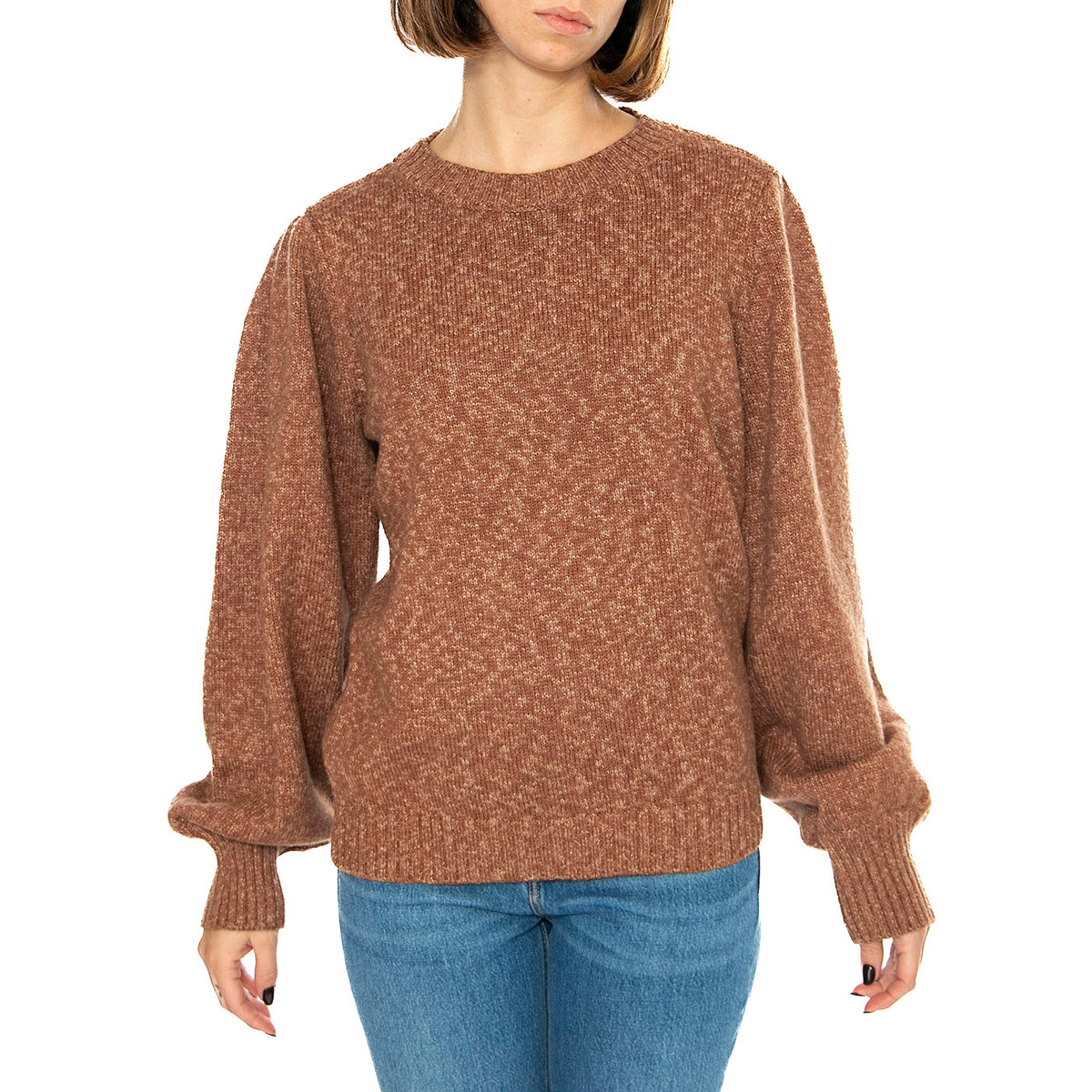 Gunnva 9249 Aztec - Maglione Donna Marrone 207309249-1130 . MINIMUM 