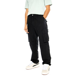 Hunter Pant Boiler Black - Pantaloni Uomo Neri HUNTER PANT BOILER - BLACK . WASTED PARIS 