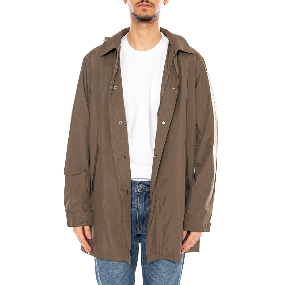 Packable Trench -- Trench Uomo Army Green AA_ICON_JK005_06 . AQUASCUTUM 