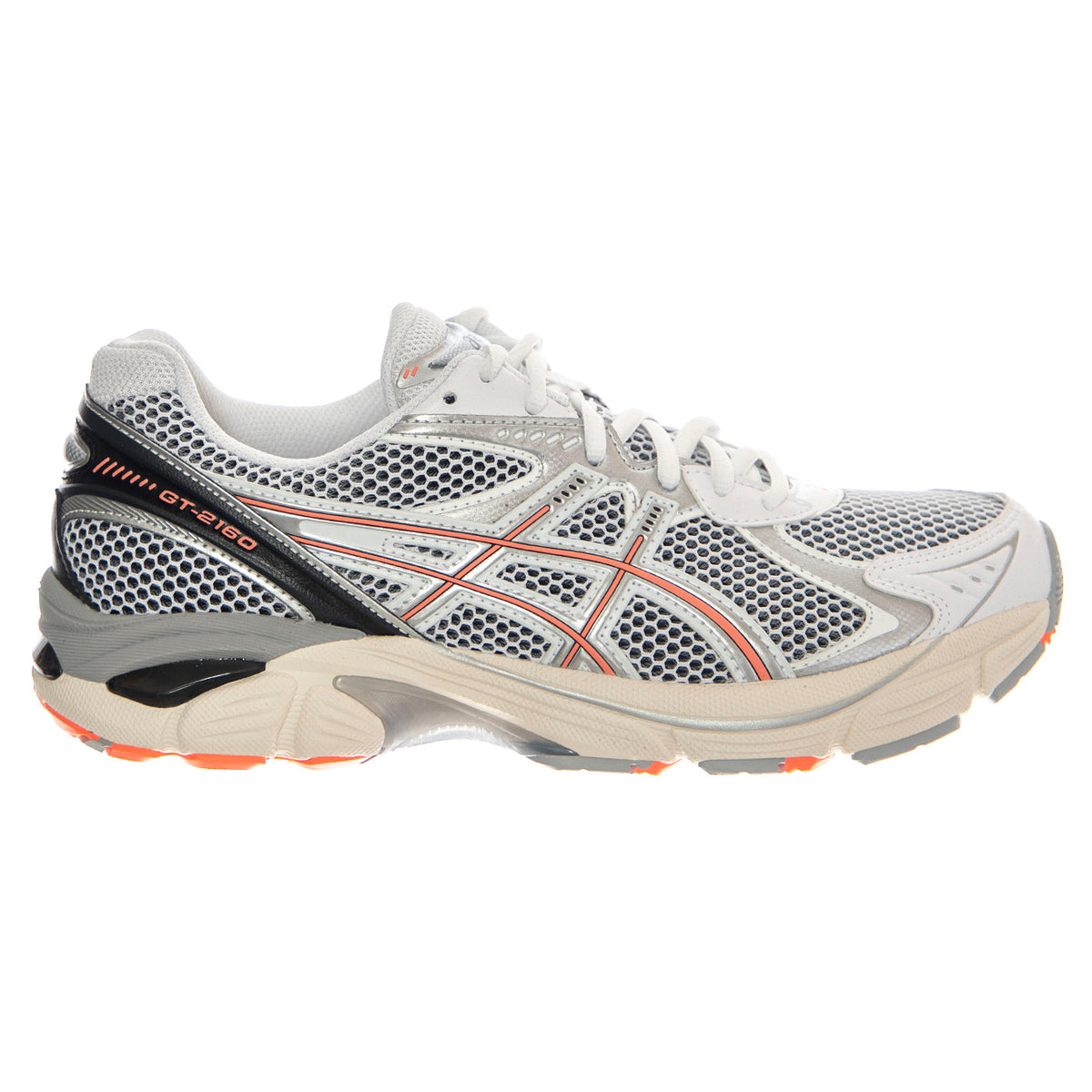 GT-2160 White / Sun Coral - Scarpe Strinagte Uomo Bianco / Multicolore 1203A275-113 . ASICS 