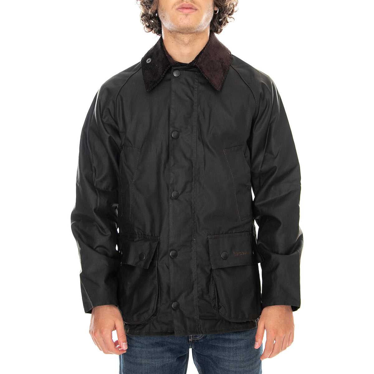 CLASSIC BEDALE WAX JACKET OLIVE - Giacca Uomo Olive MWX0010-OL71-FW23 . BARBOUR 