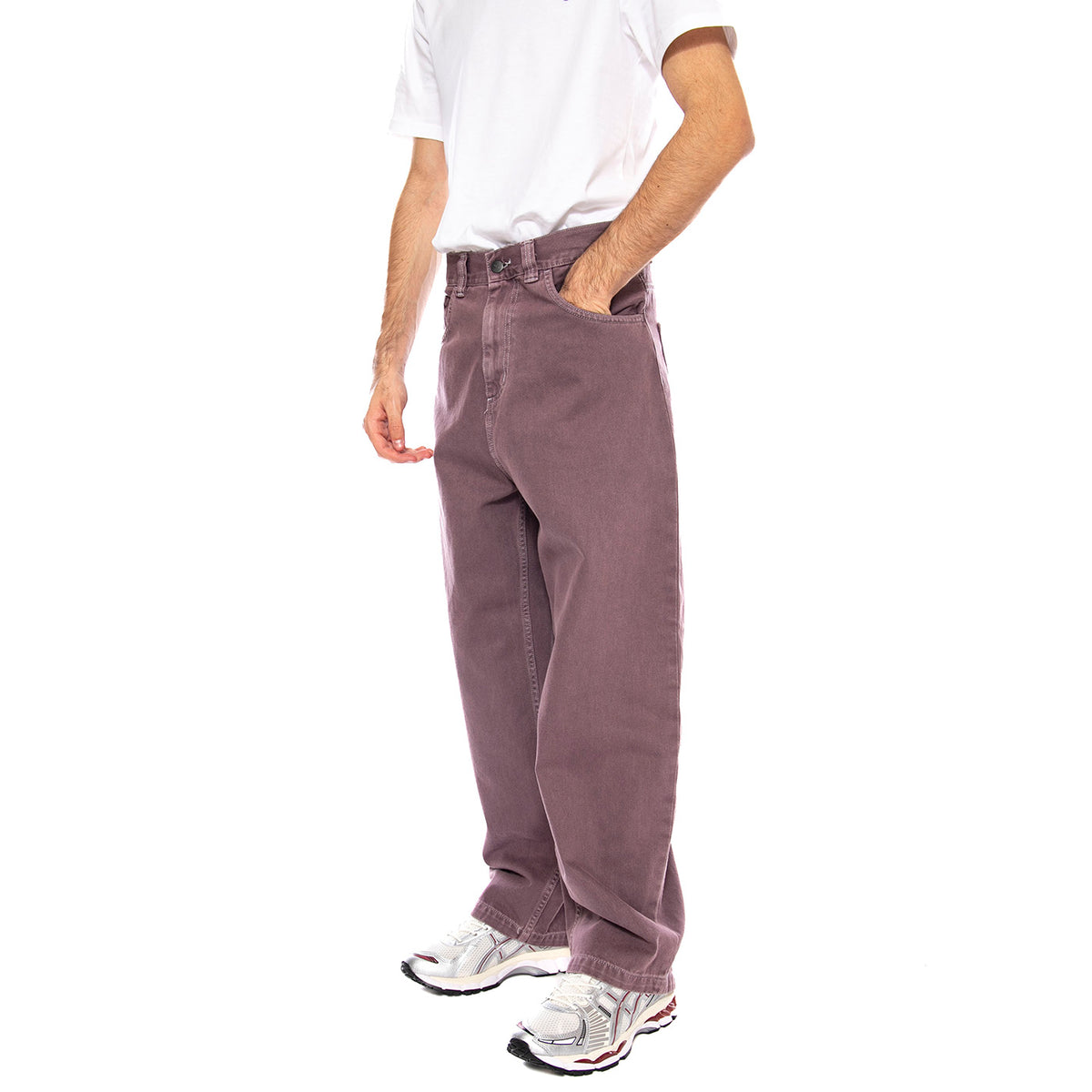 Brandon Pant Phlox - Pantaloni Uomo Verdi I034809.33I4J . CARHARTT WIP 