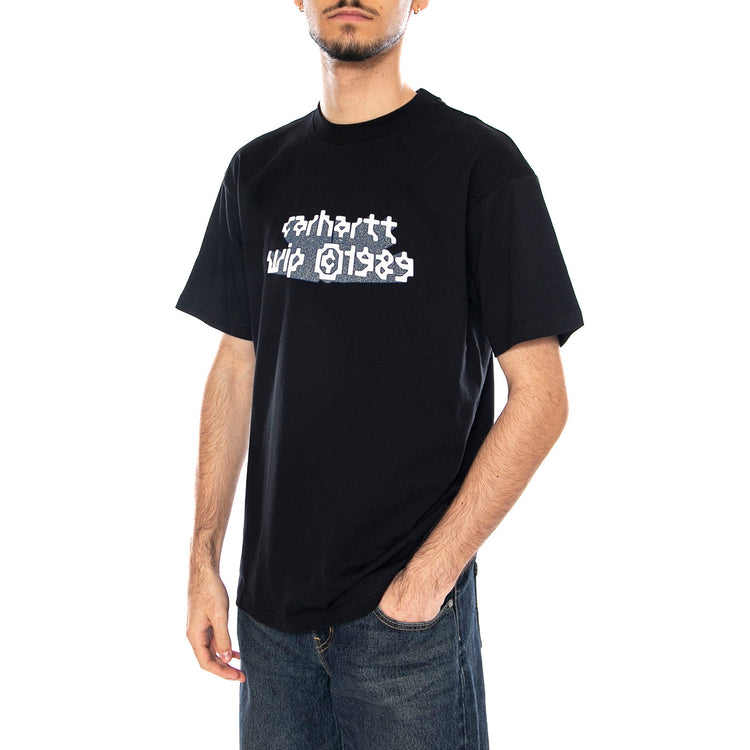 S/S Tetra T-Shirt -- Maglietta Uomo Nera I035483.89XX . CARHARTT WIP 