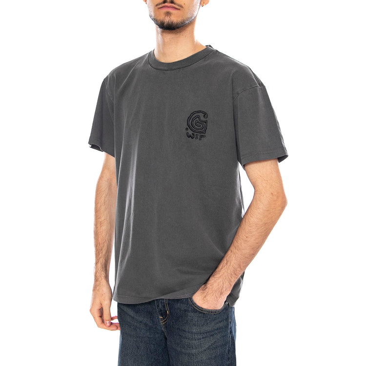 S/S Helix Redux T-Shirt -- Maglietta Uomo Nera I035485.89GD . CARHARTT WIP 