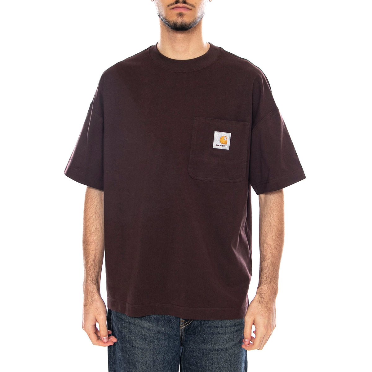 S/S Work Pocket -- Maglietta Uomo Palisander I035523.33HXX . CARHARTT WIP 