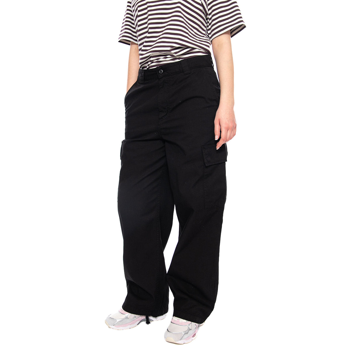 Carhartt WIP Women's Kingston Pant - Pantaloni Donna Neri I035580.89GD . CARHARTT WIP 