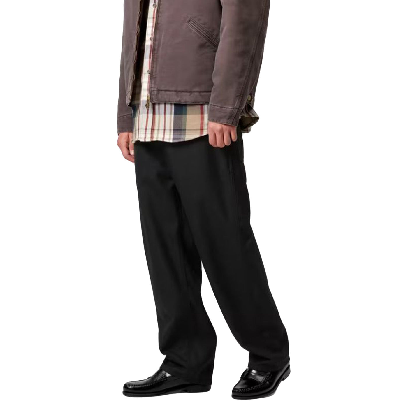 RAY SINGLE KNEE PANT BLACK - Pantaloni Uomo Neri I035635.8901 . CARHARTT WIP 
