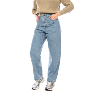 Carhartt WIP W' Brandon Pant -- Pantaloni Donna Blu I035892-01.12 . CARHARTT WIP 
