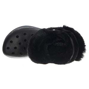 BAE LINED CLOG W BLACK - Sandali Donna Neri CR.211753 BLK CROCS 