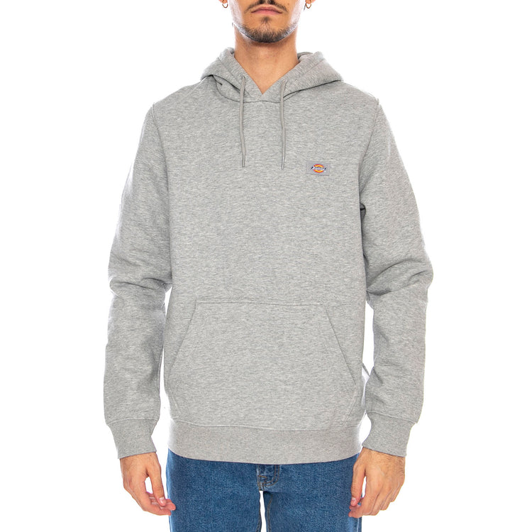 Oakport Hoodie Heather Grey - Felpa con Cappuccio Uomo Grigia DK0A4XCDHG01 . DICKIES 
