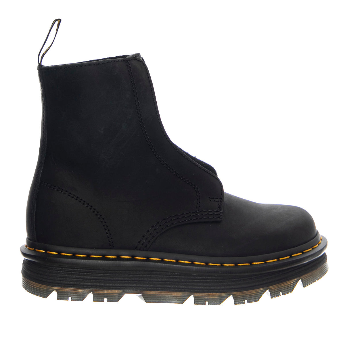 Dr. Martens Zebzag Laceless Black - Stivali Unisex Neri 42653001 BLKW DR.MARTENS 