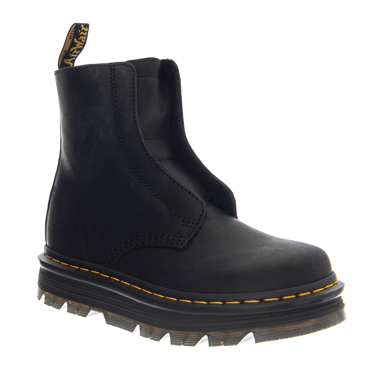 Dr. Martens Zebzag Laceless Black - Stivali Unisex Neri 42653001 BLKW DR.MARTENS 