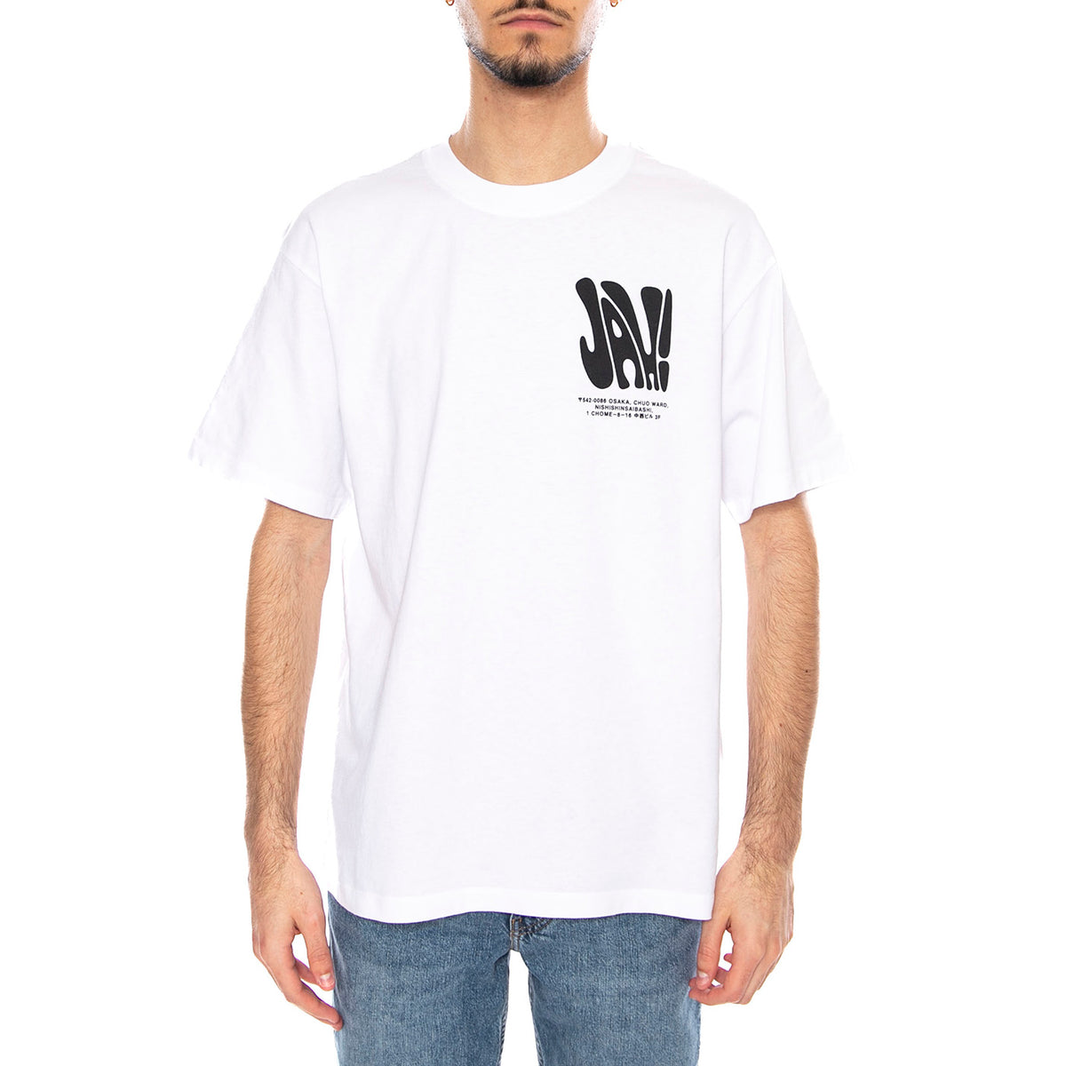 UNITED WE STAND TS White -- Maglietta Girocollo Uomo Bianca I036399. 02.67 EDWIN 