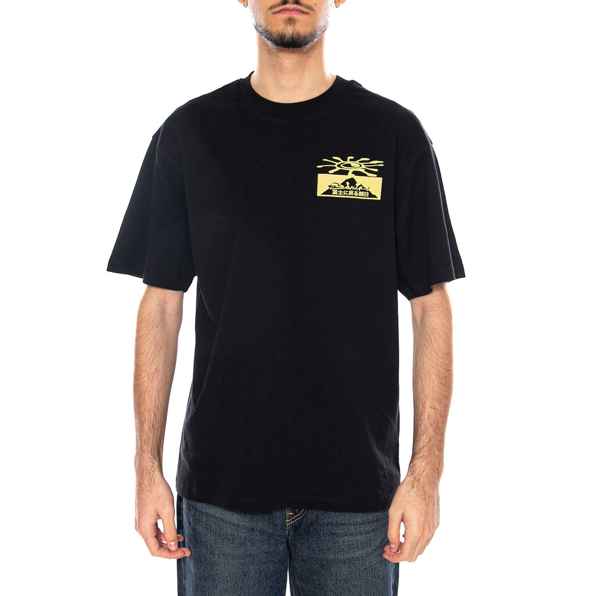Mount Fuji Dusk TS -- Maglietta Uomo Nera I036400. 89.67 EDWIN 