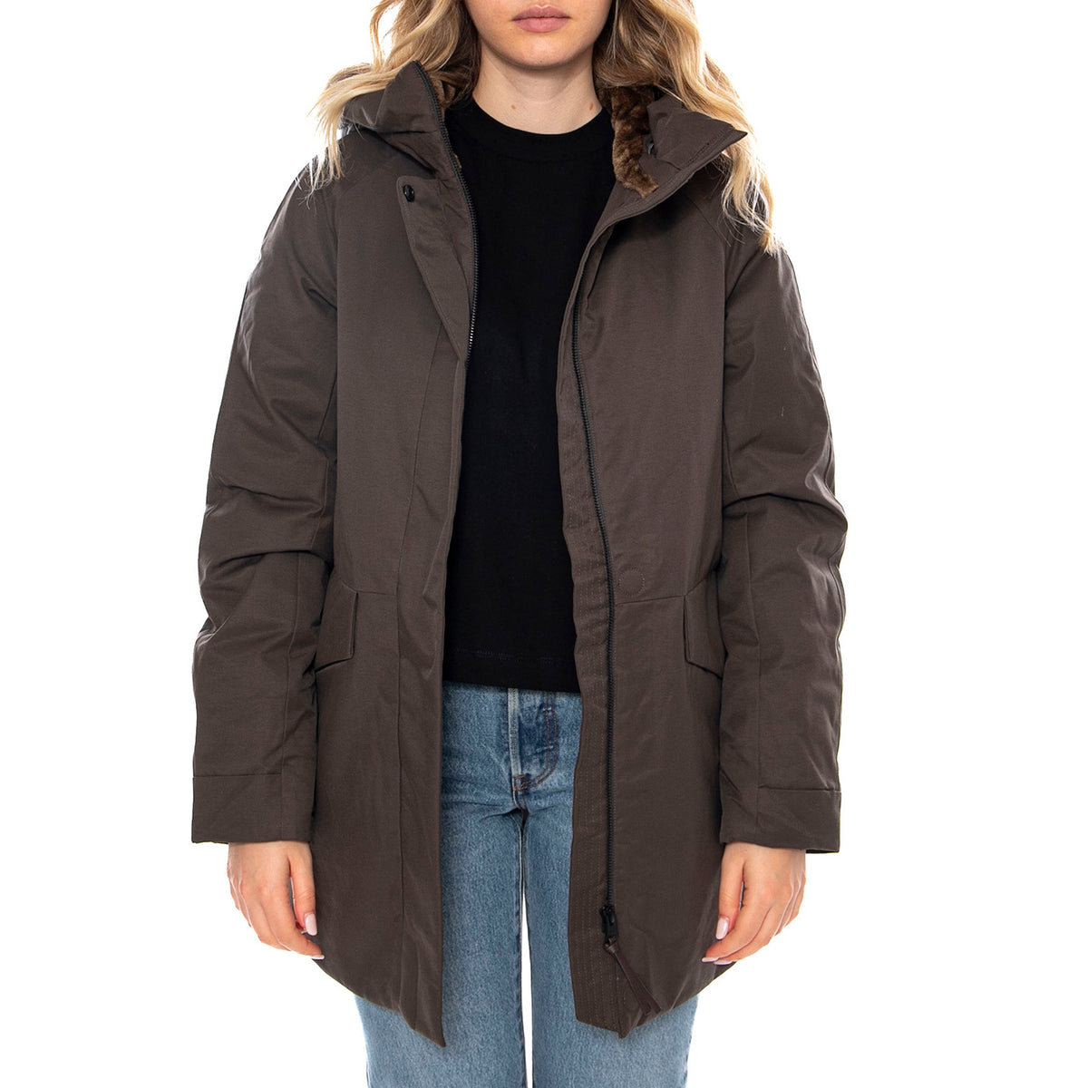 KairiKairi Deep Olive -- Giacca Donna Verde 331478 520 ELVINE 