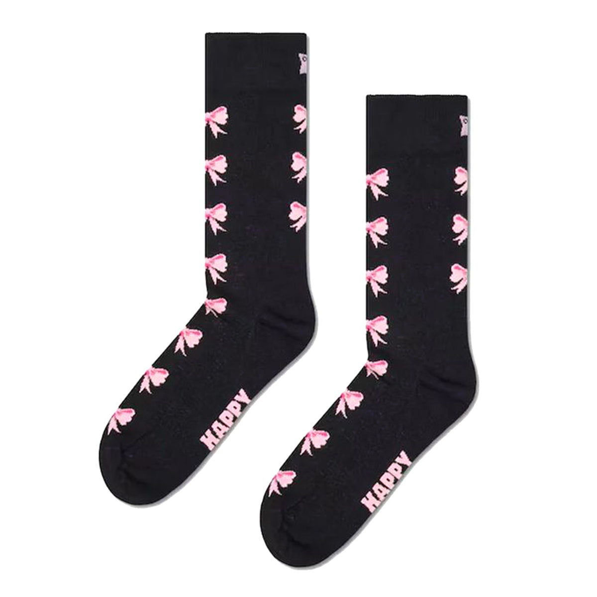 Bow Sock - Calzini Neri P003179 BLACK HAPPY SOCKS 