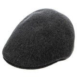 SEAMLESS WOOL 507 DARK FLANNEL - Cappello a Coppola Grigio  ACCESSORI KANGOL