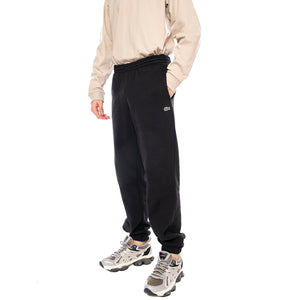 PANT. TUTA 031 BLACK - Pantaloni Felpa Lacoste Uomo Neri XH9610-031 . LACOSTE 