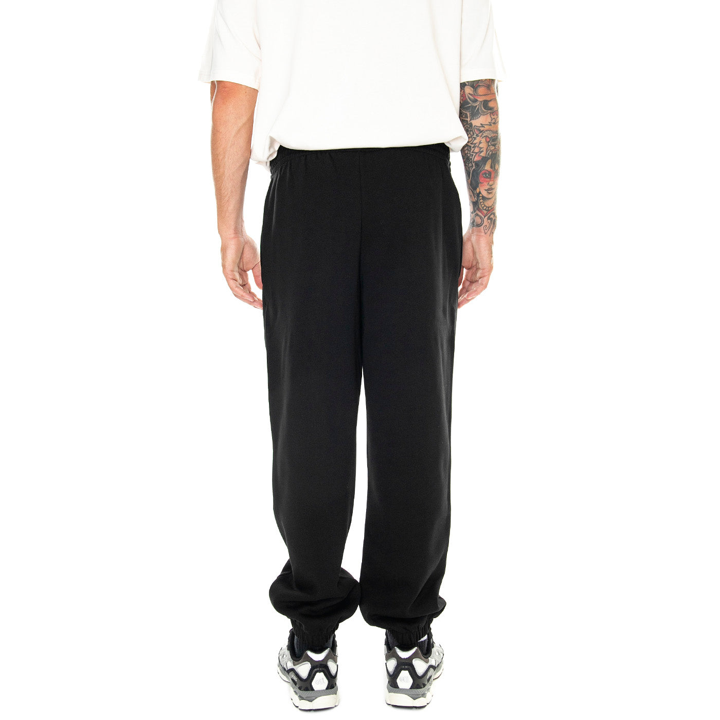 PANT. TUTA 031 BLACK - Pantaloni Felpa Lacoste Uomo Neri XH9610-031 . LACOSTE 