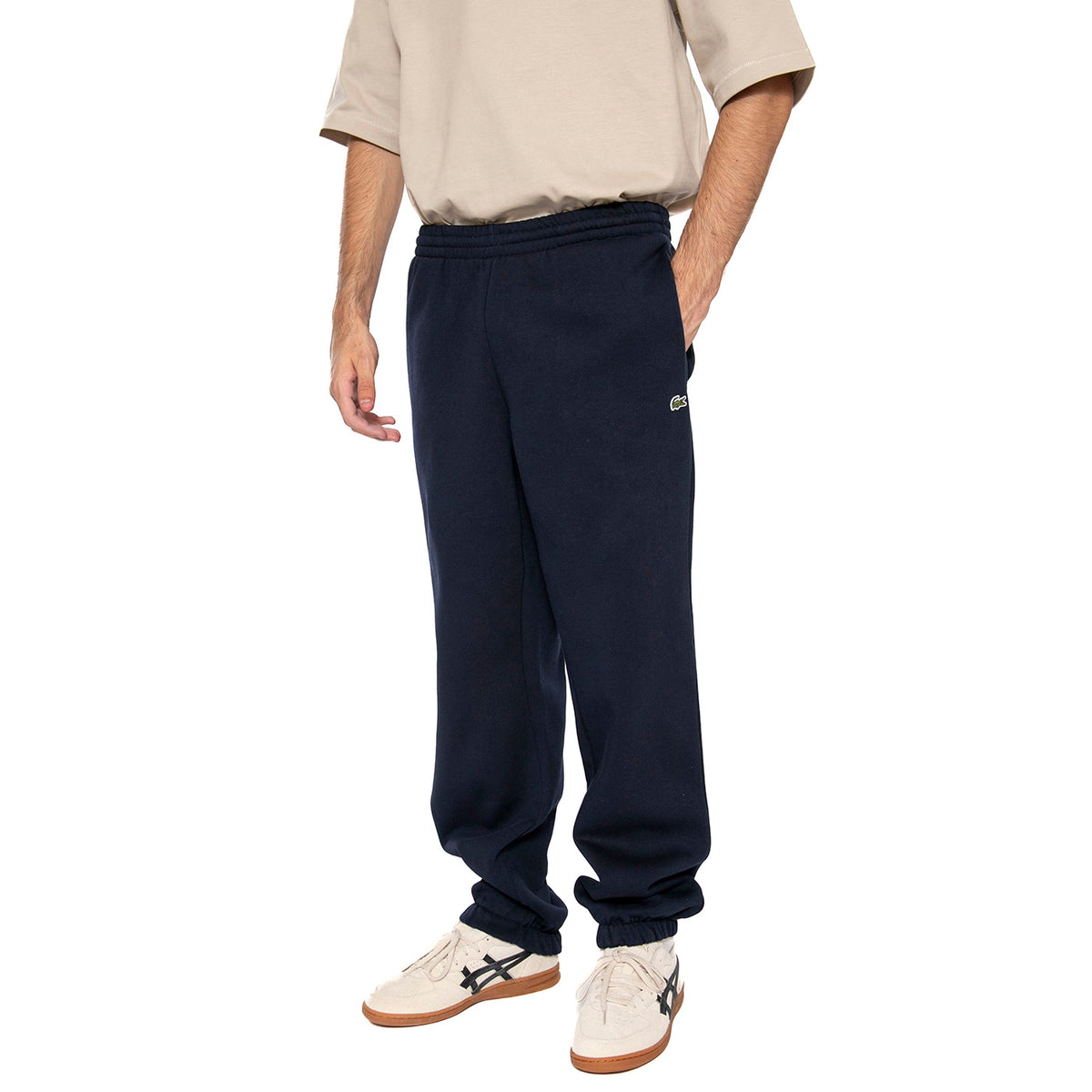 Pant.Tuta 166 Blue - Pantaloni Uomo Blu XH9610-166 . LACOSTE 