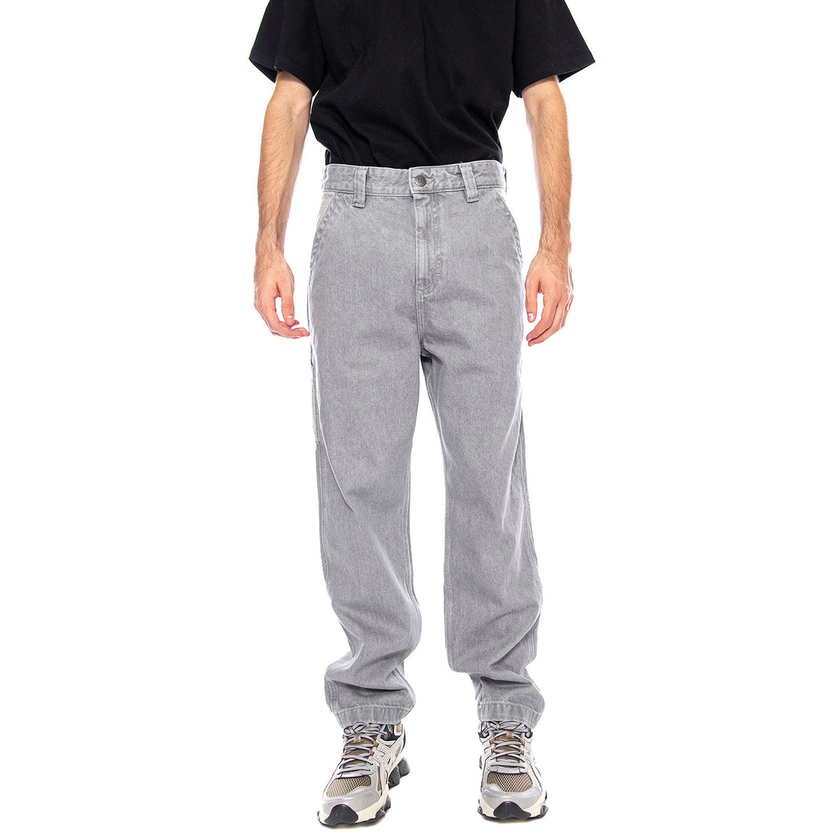 Slouchy Straight Carpenter Gemini Grey - Pantaloni Denim Jeans Uomo Grigi 112370584 . LEE 