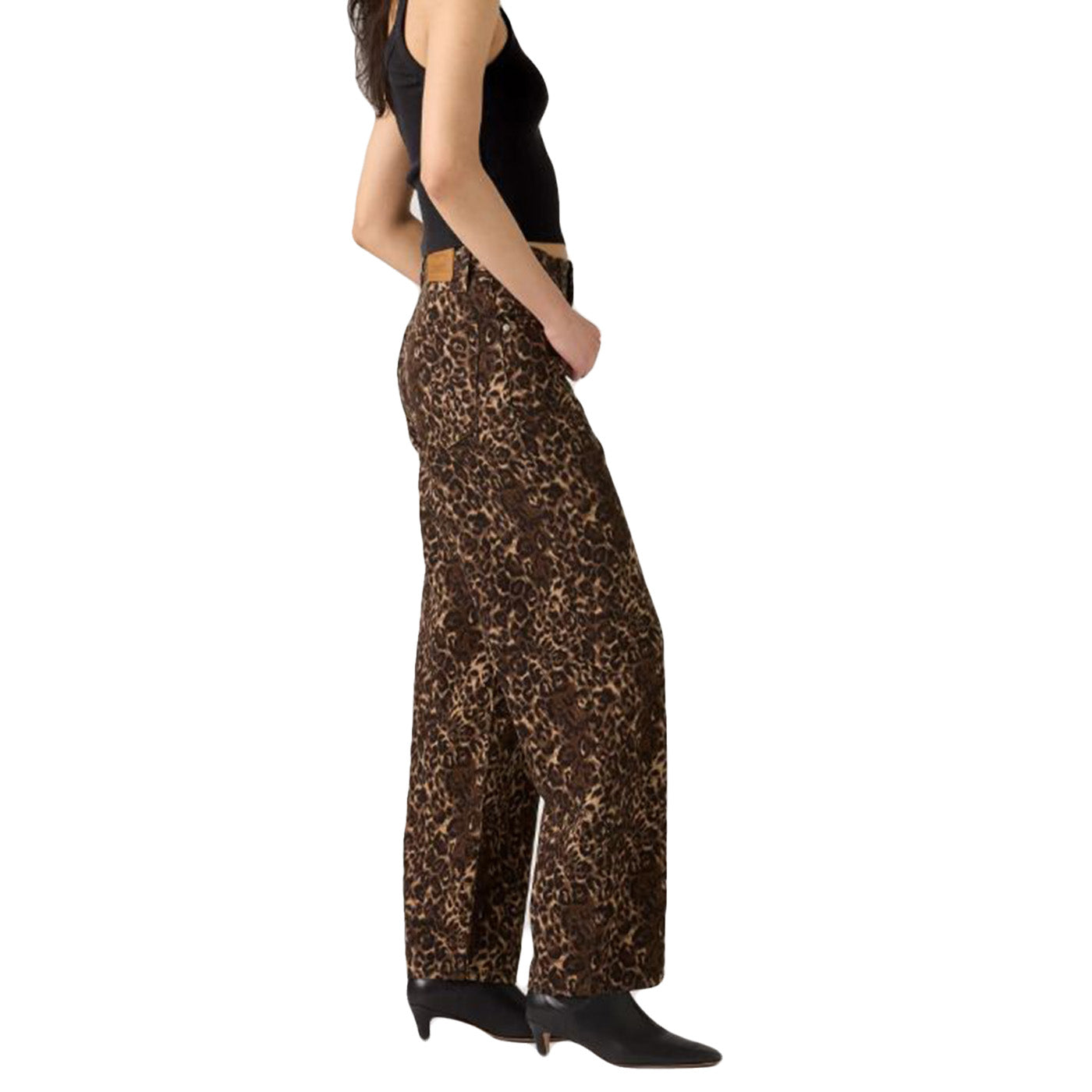 BAGGY DAD CAT EYES BROWN - Pantaloni Donna Marroni A3494-0078 . LEVIS 