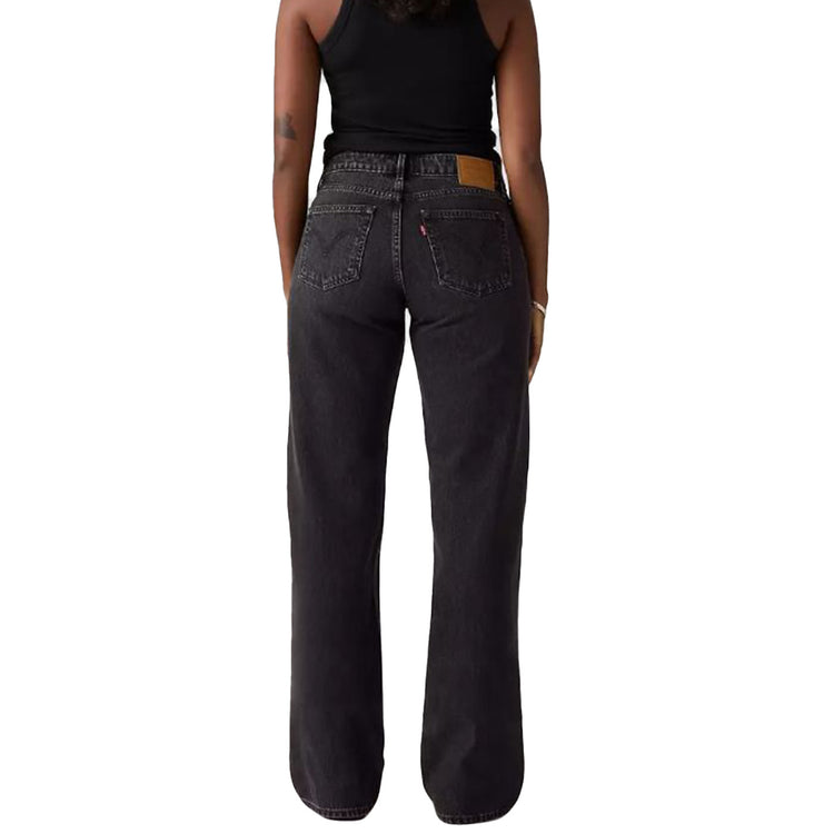 LOW LOOSE TECH STORM BLACK - Pantaloni Denim Jeans Donna Neri A5566-0027 . LEVIS 