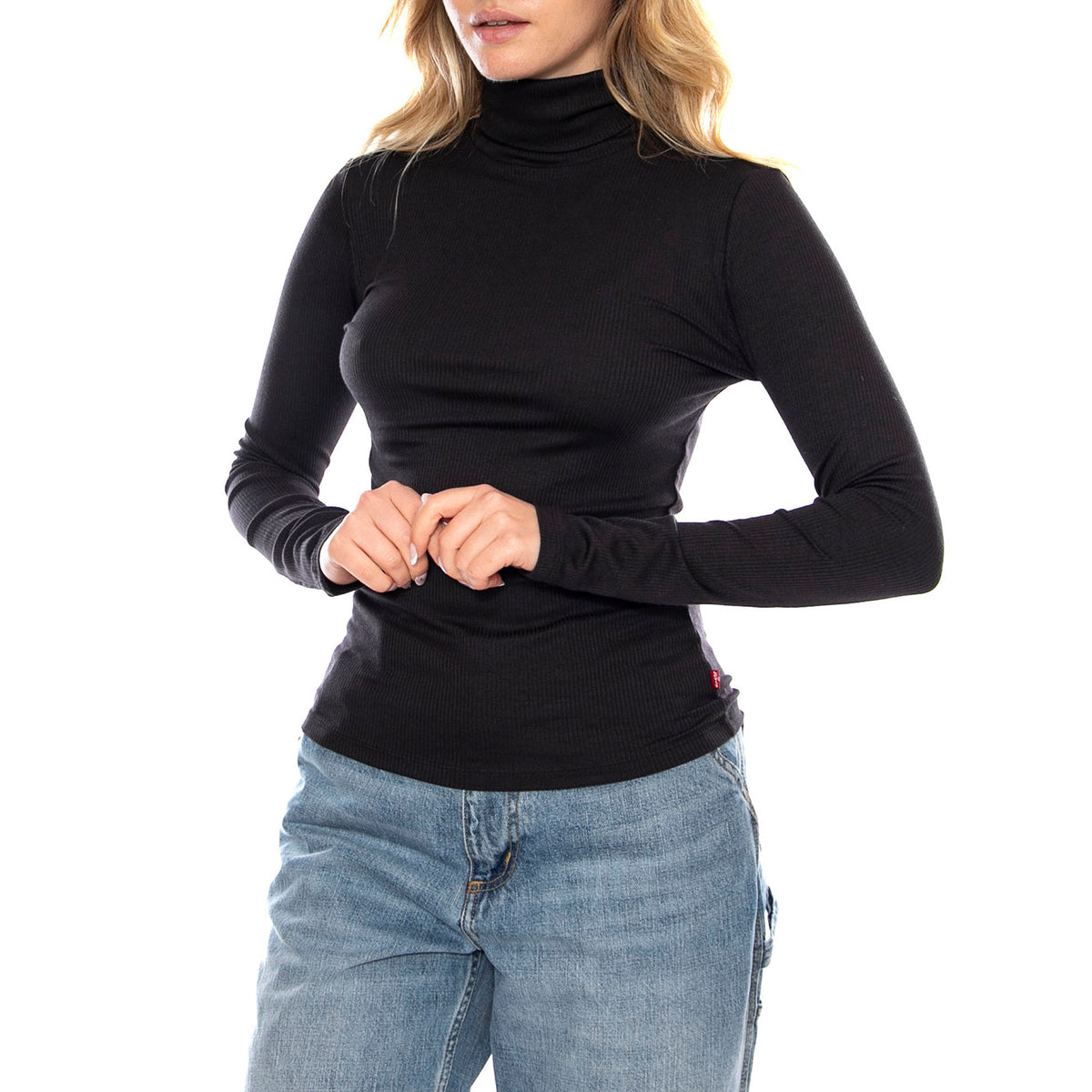 Dreamy Turtleneck Caviar -- Maglione Donna Nero A8769-0000 . LEVIS 