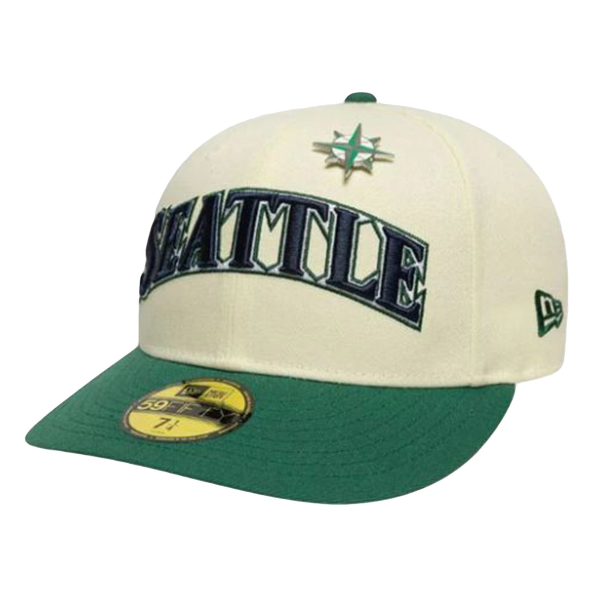 WDMRK ASG PIN 5950PC Light Beige - Seattle Mariners - Cappellino con Visiera Beige 60691162 . NEW ERA 