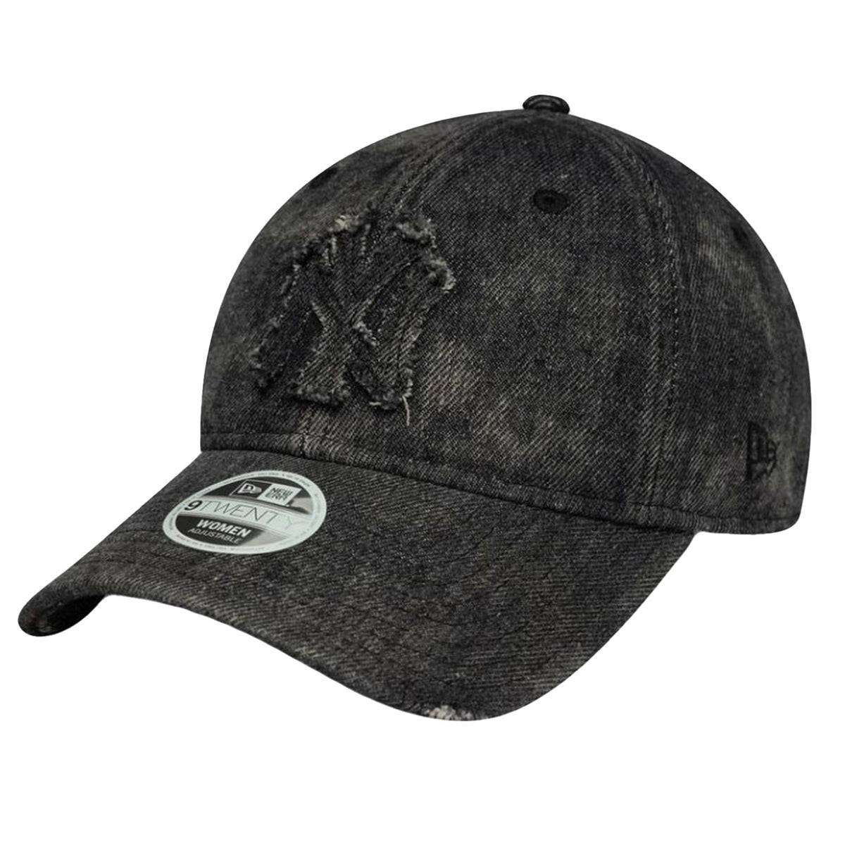 WMNS Stne Denim 920 Stone Denim Black New York Yankees Cap - Cappellino con Visiera Nero e Logo ricamato tono su tono 60691319 . NEW ERA 
