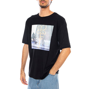 Banksy Ss Rlx Tee Black Road - Maglietta Girocollo Uomo Nera 22035158-4825922 . ONLY & SONS 