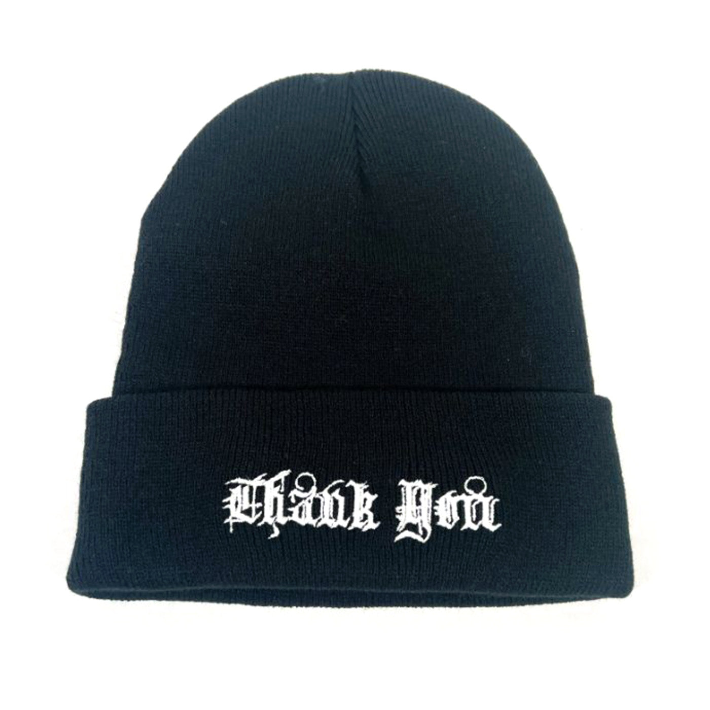 OG BEANIE BLACK - Cappellino a Cuffia Nero TYABN017-02-BLK . THANK YOU 