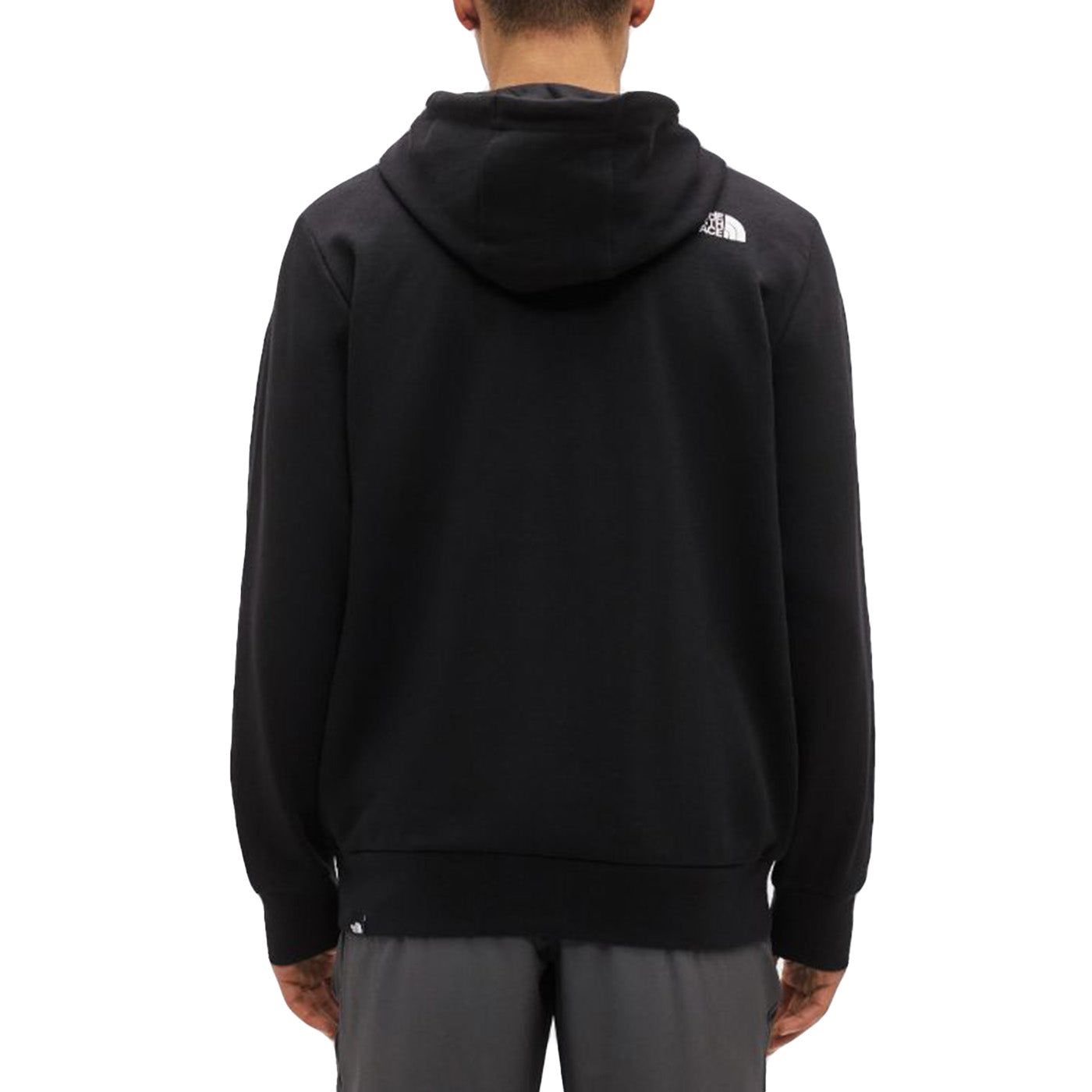 M SIMPLE DOME FULL ZIP HOODIE BLACK - Felpa con Cappuccio e Zip Uomo Nera NF0A89FD JK31 THE NORTH FACE 