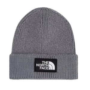 TNF LOGO BOX CUFFED BEANIE GREY - Cappellino a Cuffia Grigio NF0A8CHE DYY1 THE NORTH FACE 