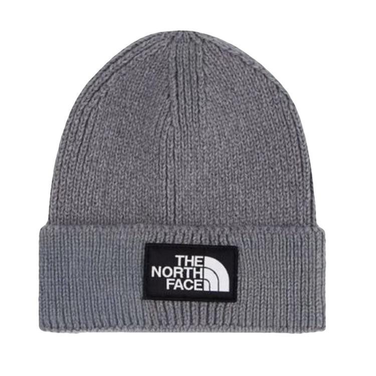TNF LOGO BOX CUFFED BEANIE GREY - Cappellino a Cuffia Grigio NF0A8CHE DYY1 THE NORTH FACE 