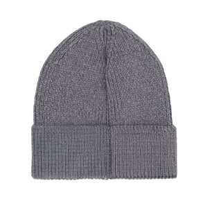 TNF LOGO BOX CUFFED BEANIE GREY - Cappellino a Cuffia Grigio NF0A8CHE DYY1 THE NORTH FACE 