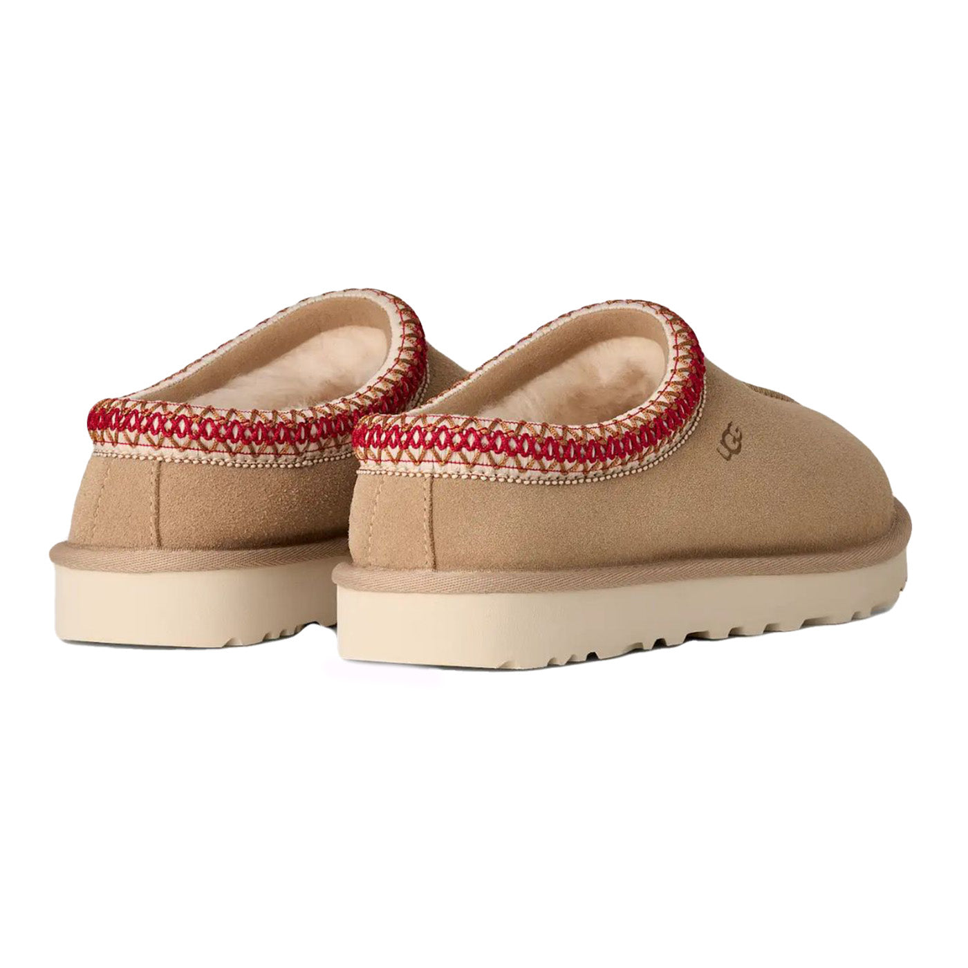 W TASMAN II SAND / DARK CHERRY - Mocassini Donna Beige 1174470 SDDR UGG 