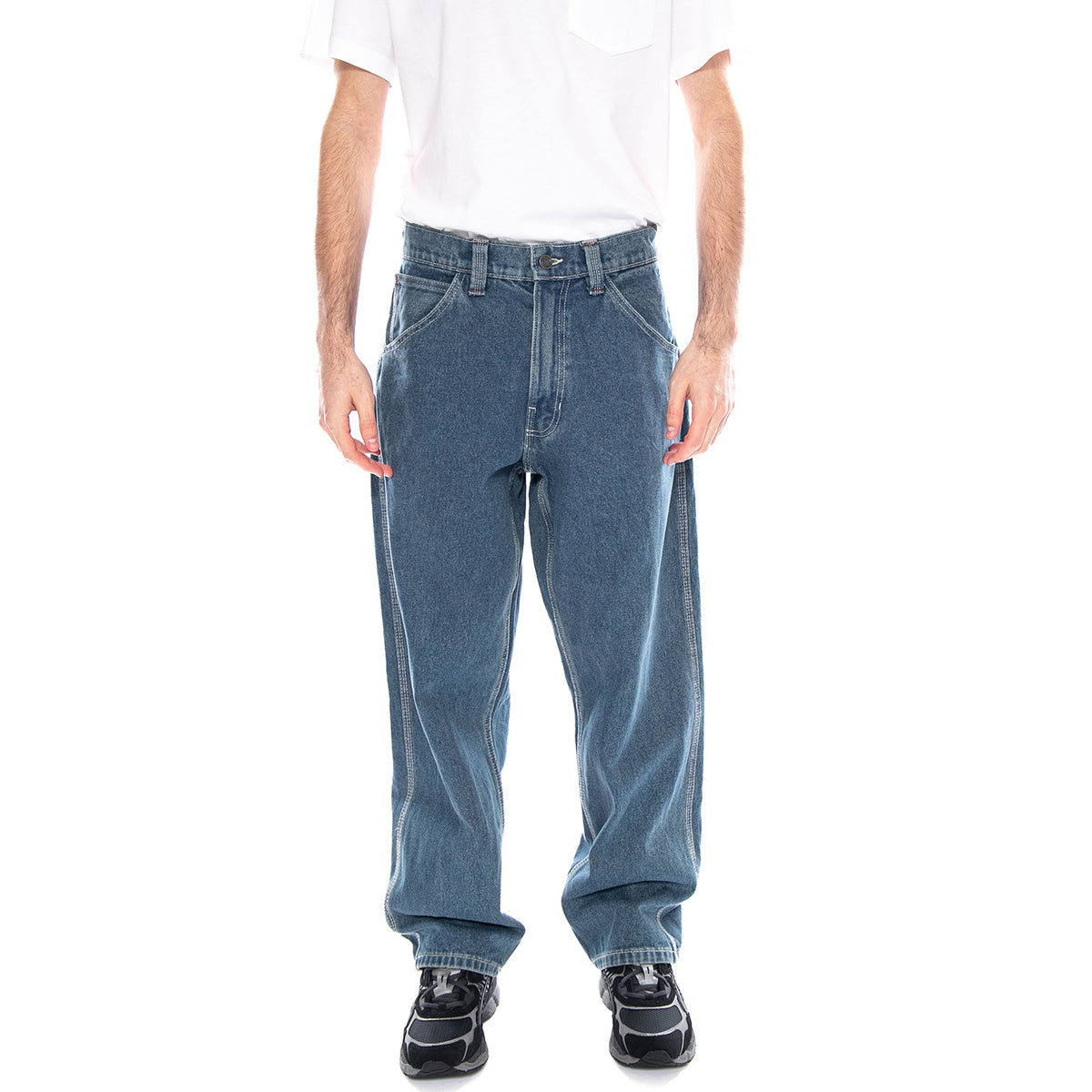 Skate Check-5 Loose Denim Vintage Indigo -- Jeans Uomo Blu / Indigo VN000KXM AHU1 VANS 